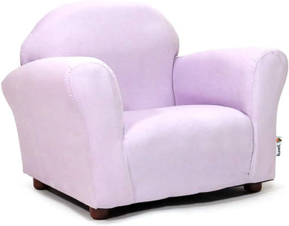 Keet Microsuede Children's Chair, Roundy, Lavender