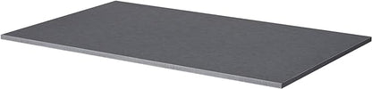 Kaboon Universal Tabletop 40"x18", Solid One-Piece Melamine Table Top, Double Desk L-Desk Floating Desk DIY, Home and Office Countertop, Greylish Blue