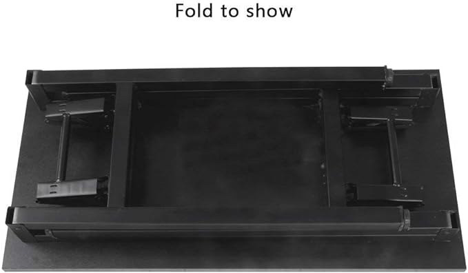 SDHYL 31.5inchesNo Assembly Foldable Computer Desk for Home Office Workstation, Study and Writing, Black