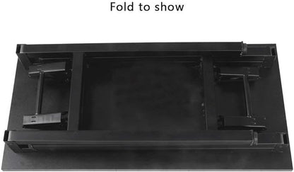 SDHYL 31.5inchesNo Assembly Foldable Computer Desk for Home Office Workstation, Study and Writing, Black