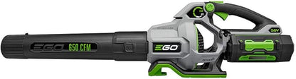 EGO Power+ LB6504 650 CFM Variable-Speed 56-Volt Lithium-ion Cordless Leaf Blower 5.0Ah Battery and Charger Included