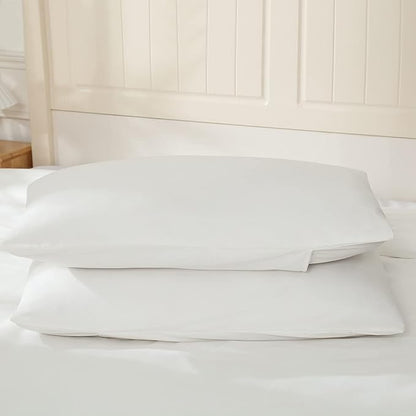 White Comforter King Size, Aesthetic Modern Bedding Set for Women/Men, Cute Soft & Lightweight Chic Microfiber Bed Sets, 3 pcs-1 Comforter & 2 Pillowcases (104x90 Inches)