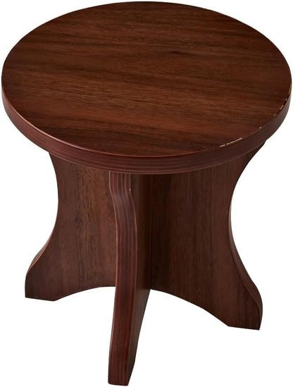 Rubber stools Seating for Kindergarten-Walnut