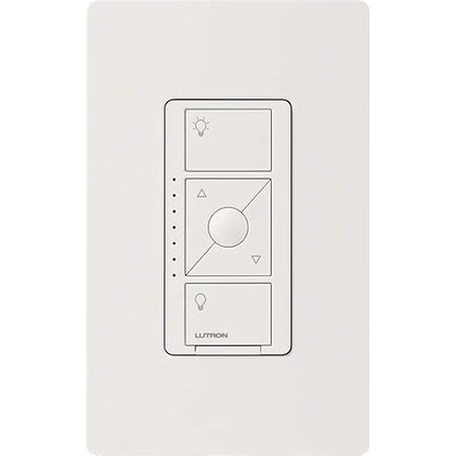 Lutron Caseta Original Smart Dimmer Switch ELV+ (Lutron Hub Required), 250W LED, Single-Pole/3-Way, Neutral Required, PD-5NE-WH 10-PACK, White, 10 Pack