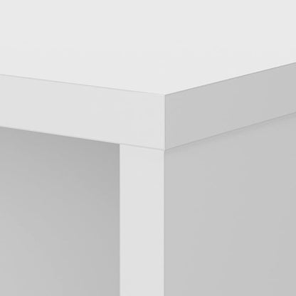 Bush Business Furniture Echo Desk Return/Bridge, Pure White