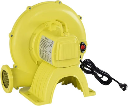 480W Air Blower, Pump Fan Commercial Inflatable Bouncer Blower, Perfect for Inflatable Water Bounce House, Jumper, Bouncy Castle (480 Watt 0.64HP)