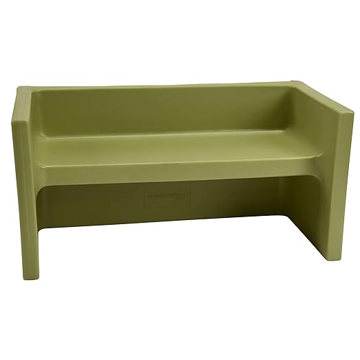 Children's Factory Adapta-Bench, CF910-056, Fern, Kids Flexible Seating, Classroom, Preschool and Daycare Furniture, Indoor or Outdoor Toddler Chairs