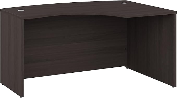 Bush Business Furniture Studio C 60W x 43D Right Hand L-Bow Desk Shell in Storm Gray