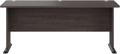 Bush Business Furniture Studio A Computer Desk, 6 Foot Gaming and Work Table for Home or Professional Office, 72W, Storm Gray