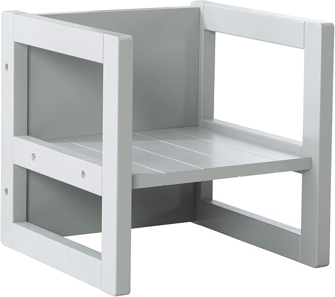 Roba-Kids Country-Farmhouse: Children's Gray Kids Chair