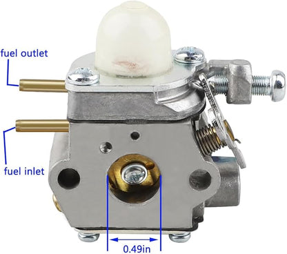 Carburetor for Craftsman b2200 b2000 b210 Leaf Blower CMXGAAM204101 41AR25B2793 CMXGAAMR25BL 41BR25BL793 CMXGAAMRBL25 41ARBL25793 CMXGAAMRBL25 41BRBL25793 Engine