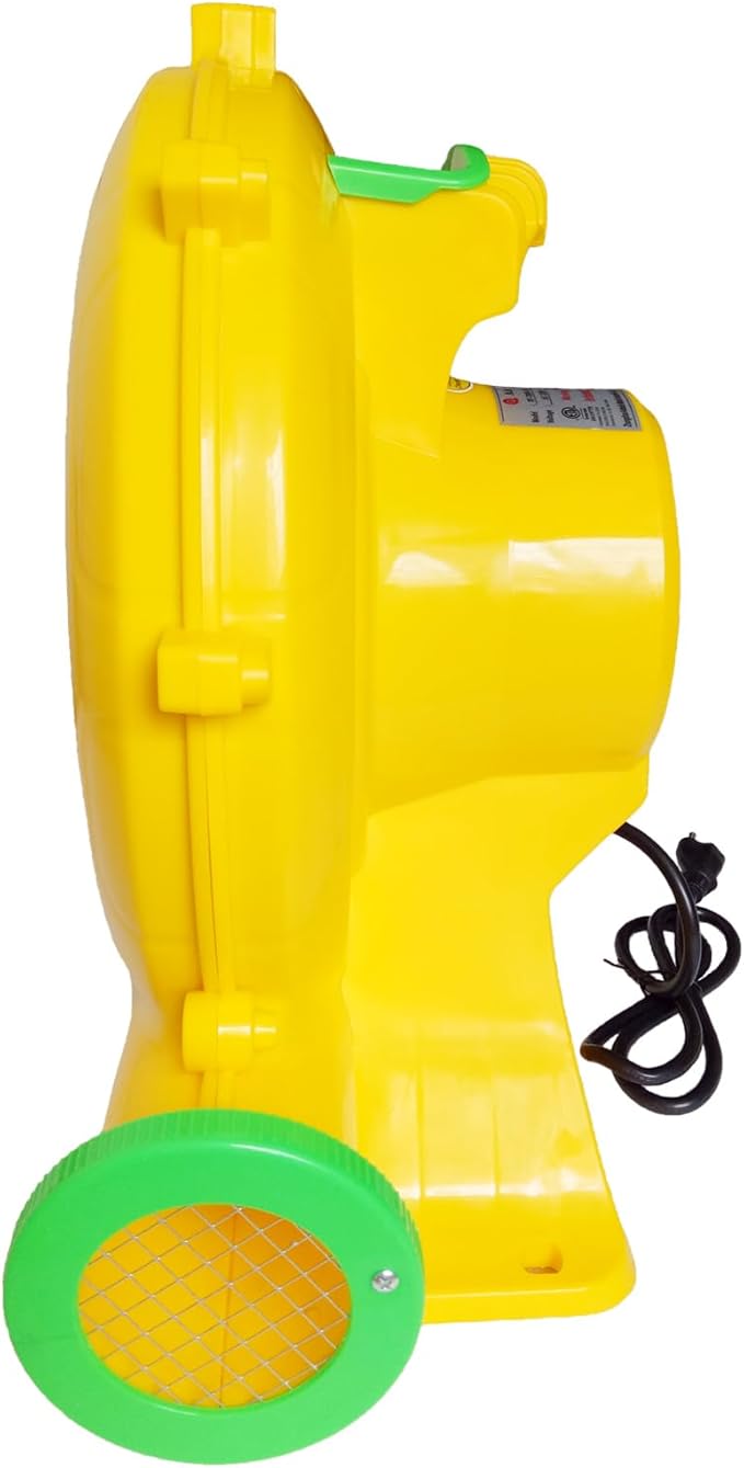 Inflatable Bounce House Blower, Air Blower for Inflatable Castle and Jump Slides, Portable and Powerful Fan Pump Commercial Inflatable Blower, Blower for Bounce House