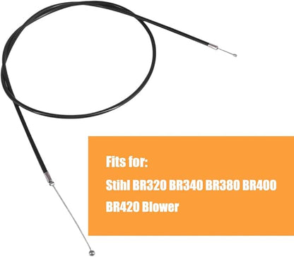 Throttle Cable Fits for Stihl BR320 BR340 BR380 BR400 BR420 Blower Replaces 4203 180 1111 42031801111