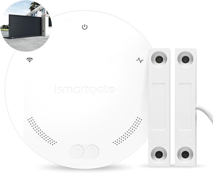 ismartgate Mini Smart gate Opener - Universal WiFi Remote Controller Compatible with Alexa, Google Home, IFTTT, iPhone, Android,Door Left Open Alert, Door Security Systems. No Hub Needed.
