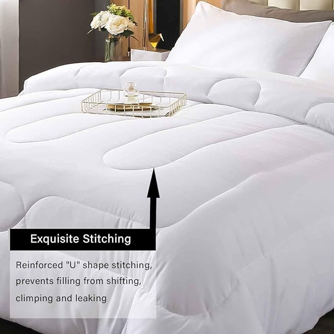 Feelyou Kids Ice Hockey Comforter Set Twin Size Ice Sports Games Bedding Set for Boys Girls Teens Bedroom Decor Hockey Player Comforter Puck Hockey Duvet Set with 1 Pillow Case