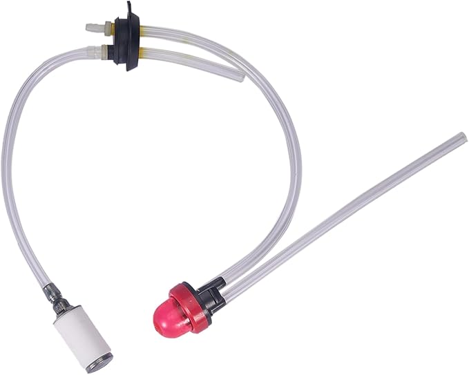 581798001 Fuel Line Assembly + 581798001 Air Filter Kit with Fuel Filter Fit for Husq 125b Fuel Line Kit 125B 125BX 125BVX Husqvarna Handheld Leaf Blower