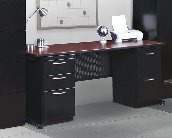 Regency Fusion Box File Pedestal, Black