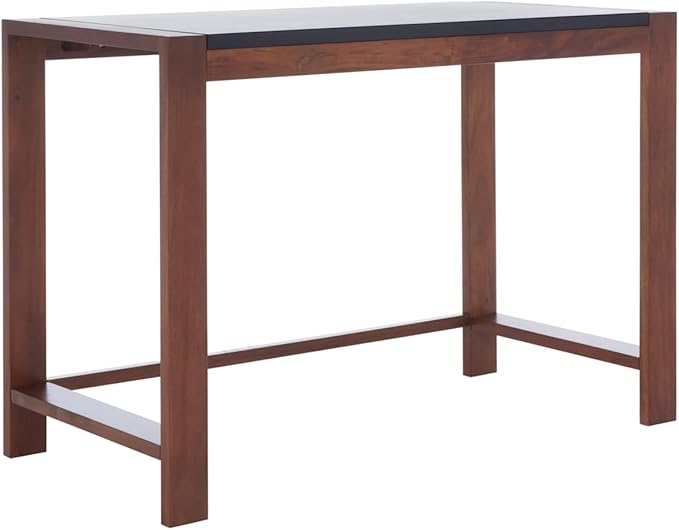 Safavieh Home Collection Halleck Black/Brown Desk, Medium
