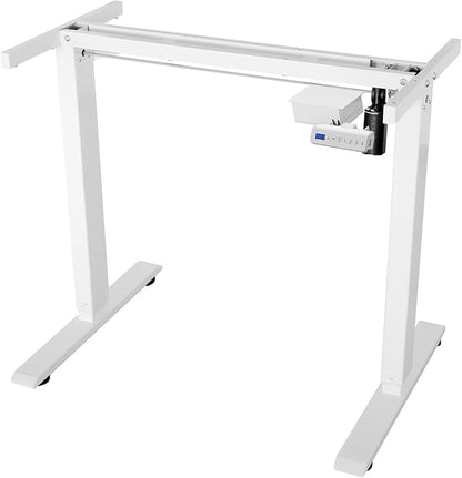 Electric Height Adjustable Stand up Desk Home Office Ergonomic Computer Workstation(Frame Only)