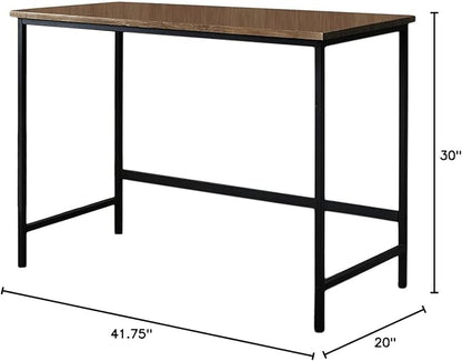 Kings Brand Furniture Contemporary Home & Office Computer Desk Workstation, Black / Gray