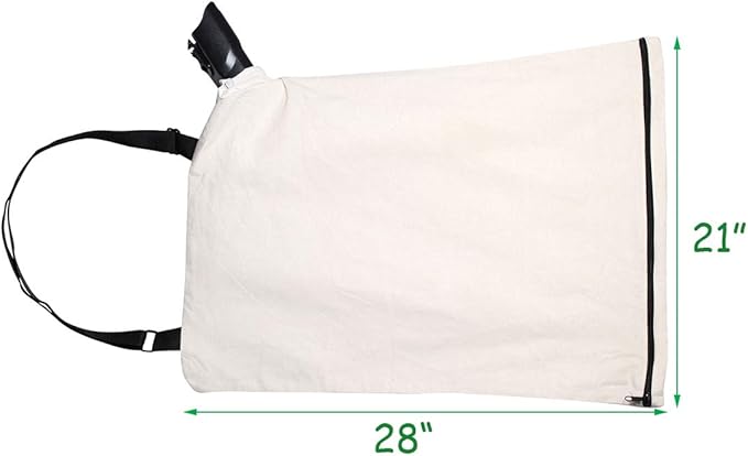 Wadoy 127-7040 Bag Compatible with Toro Leaf Blower Vac Bag Replacement, fits 51574, 51592, 51593, 51594, 51599, 51609, 51602,51619, 51621
