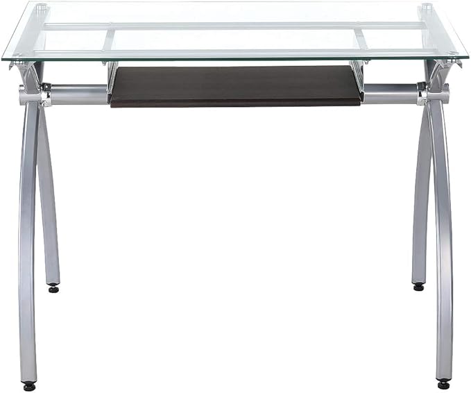NicBex Laik-DW-00054-DX Desks, 43.25" W x 22.5" D x 29.5" H, White