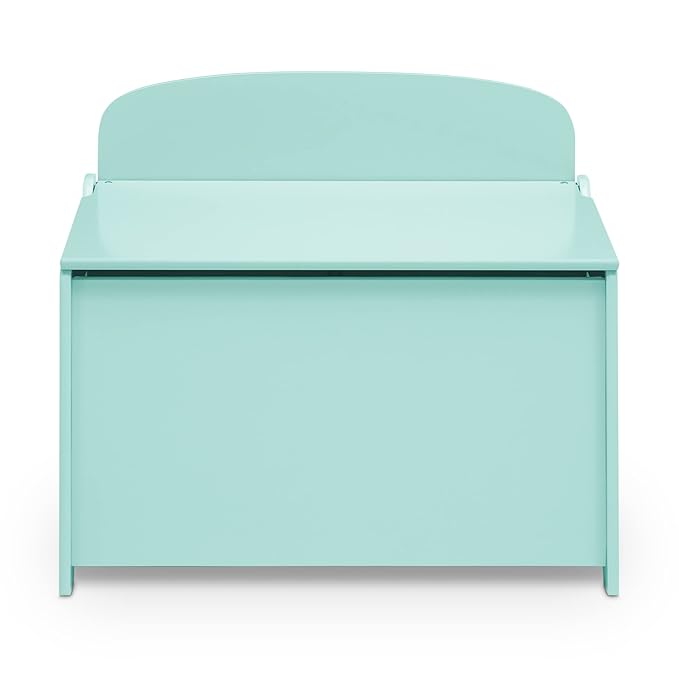 Delta Children MySize Deluxe Toy Box, Mint