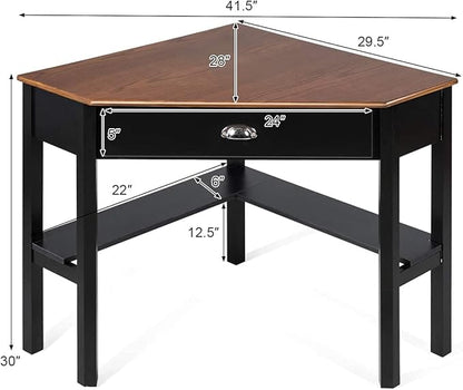 Corner Desk, Coffee