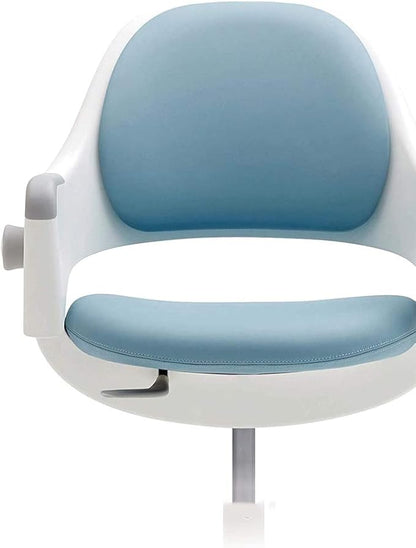 SIDIZ ringo Kids Desk Chair : Ergonomic Kids Chair with Footrest, 4-Step Growing Function, Adjustable Seat Height, Sit-Locking Casters, Swivel Type Kids Chair (Lavendar Blue Chair)