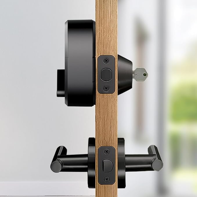 August Home Smart Lock - Keyless Home Entry with Your Smartphone - Dark Gray