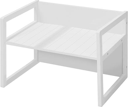 Roba Country-Farmhouse: Bench-White Wood Seating