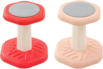 Kids Wobble Stool Chair Seat, Wiggle Stool Chair Flexible Seating for Preschool & Elementary Classroom, Improves Focus, Posture & ADD ADHD Chair, Ages 3-8