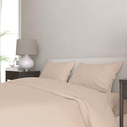 3 Piece Solid Color All Season Bedding Comforter Set Microfiber Soft Lightweight Bedding Set for Kids Teens Adults Room Decor with 1 Comforter and 2 Pillowcases Twin
