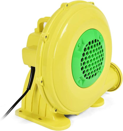 COSTWAY Bounce House Blower for Inflatable Bounce House Bouncy Castle,Yellow/Green