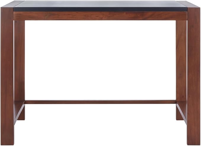 Safavieh Home Collection Halleck Black/Brown Desk, Medium