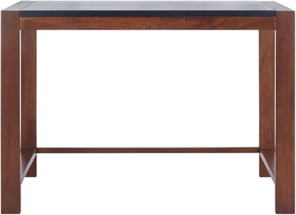 Safavieh Home Collection Halleck Black/Brown Desk, Medium