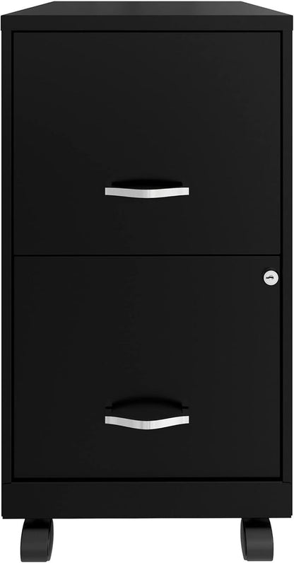 Lorell LLR00061 - SOHO File/File 2-Drawer Mobile File Cabinet