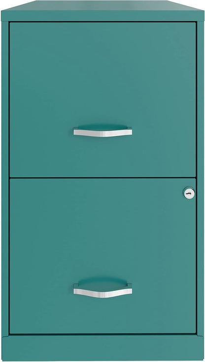 Lorell SOHO File Cabinet, Teal