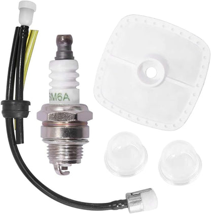 Repower Kit with Air Filter Spark Plug Primer Bulb Replacement for Echo Shred ES250 ES252 Power Blower PB250LN PB252