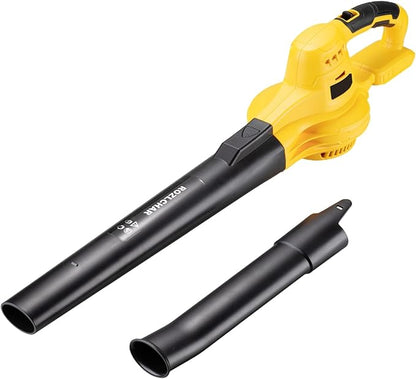 Cordless Leaf Blower Compatible for Dewalt 20V Max Battery(𝐁𝐚𝐭𝐭𝐞𝐫𝐲 & 𝐂𝐡𝐚𝐫𝐠𝐞𝐫 𝐍𝐨𝐭 𝐈𝐧𝐜𝐥𝐮𝐝𝐞𝐝), Electric Handheld Lightweight Leaf Blower for Lawn Care & Yard Cleaning