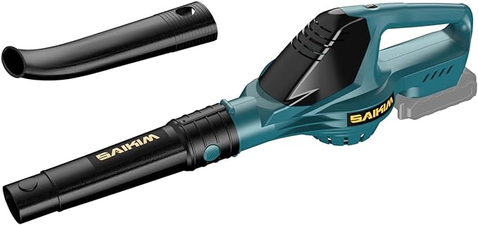 Cordless Leaf Blower for Makita 18V Battery,Handheld Electric Jobsite Air Blower,5 Variable Speed Up to 100MPH,120 CFM Powerful for Lawn Care,Snow Blow,Yard Clean(Battery Not Included)