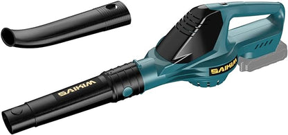 Cordless Leaf Blower for Makita 18V Battery,Handheld Electric Jobsite Air Blower,5 Variable Speed Up to 100MPH,120 CFM Powerful for Lawn Care,Snow Blow,Yard Clean(Battery Not Included)