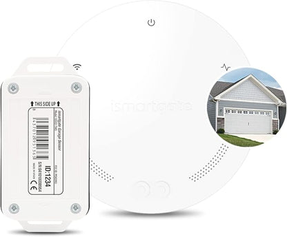 ismartgate Mini Smart Garage Opener - Universal WiFi Remote Controller Compatible with Alexa, Google Home, IFTTT, iPhone, Android,Door Left Open Alert, Door Security Systems. No Hub Needed.