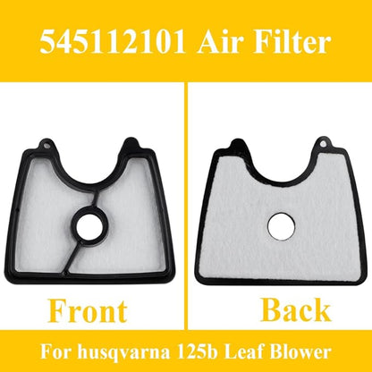 HUZTL 581798001 Fuel Line Kit Air Filter Kit Adjustment Tool for Husqvarna 125B 125BX 125BVX Leaf Blower