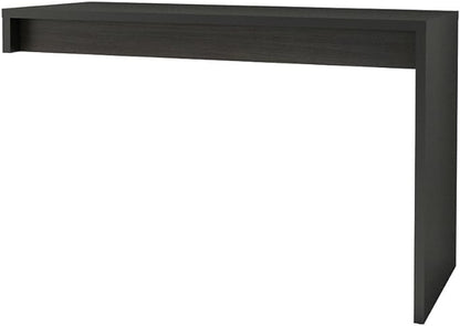Nexera 211306 Reversible Desk Panel for Home Office, Black & Ebony