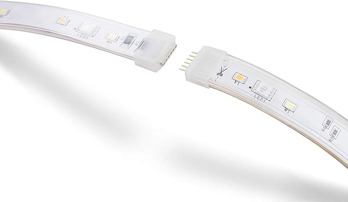 Eve Light Strip Extension - Apple HomeKit Smart Home LED Light Strips, Full Color Spectrum and White, 1800 Lumens