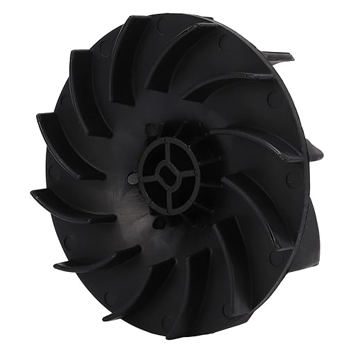 Toro 51591 Impeller Metal,Toro Leaf Blower Parts Blower Heater Fan,Electric Blower Vacuum Impeller Fan 108‑8966 Replacement for Toro Models 51552 51573 51591
