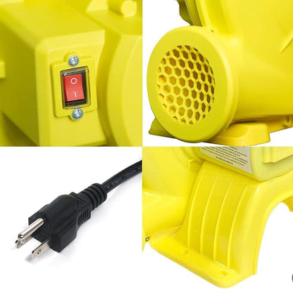 750W(1HP) Blower, Commercial Inflatable Bounce Blower, Ideal for Inflatable Bounce Houses, Bouncy Castles （UL Certification）