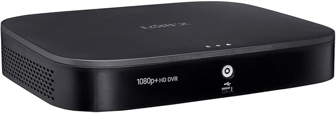 Lorex D441A62B 16 Channel 1080p Analog HD 2TB Security System DVR with Advanced Motion Detection Technology and Smart Home Voice Control, Black
