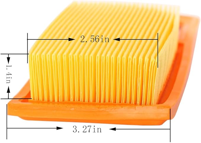 BR600 Air Filter Fuel Filter for Stihl BR550 Backpack Blowers Replace 4282 141 0300, 4282 141 0300B